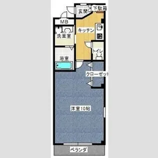 アヴァンセ【1階】の間取り