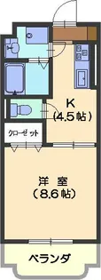 ドリームピア【3階】の間取り