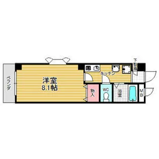 第二福谷ビル【2階】の間取り