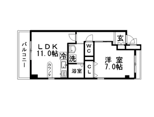Love【2階】の間取り