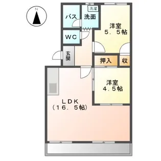 CRYSTAL PALACE(クリスタルパレス)【3階】の間取り