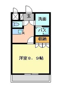 ラフィーネ【3階】の間取り