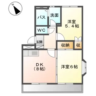 エトワール【301号室】の間取り