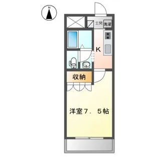 グリーン・ビレッジⅡ【2階】の間取り