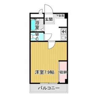 旭ビル【5階】の間取り