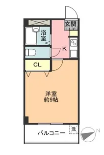 旭ビル【4階】の間取り