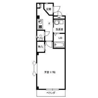 アンソレイエ【1階】の間取り