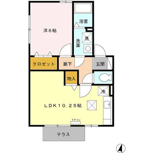 CLASS ONE Nisshin【1階】の間取り