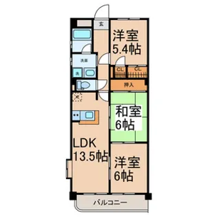 ボンメゾン青山【3階】の間取り