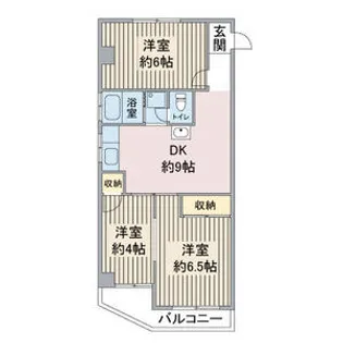 富善ビル【4階】の間取り