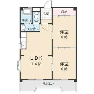 マンションイトキ【101号室】の間取り