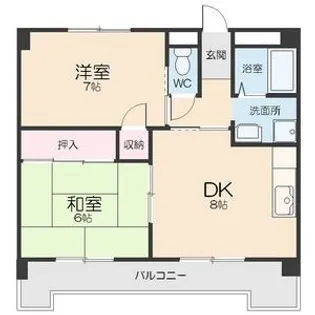 山田ビル【2階】の間取り