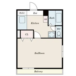 WEST【2階】の間取り