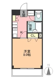 WEST【2階】の間取り