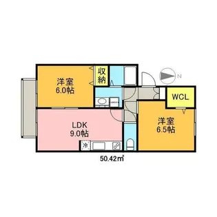 エトワールSHUN【2階】の間取り