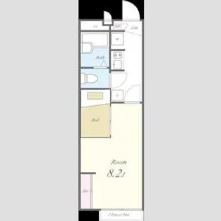 パレス植田山【2階】の間取り