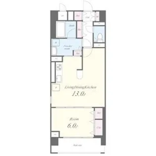 フェリクス八事表山【2階】の間取り