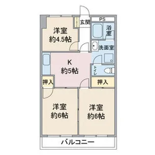 ロイヤルプラザヤマダ【5階】の間取り