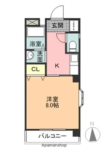 ハイム船橋【1階】の間取り
