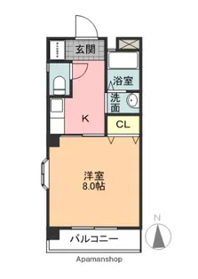 ハイム船橋【2階】の間取り