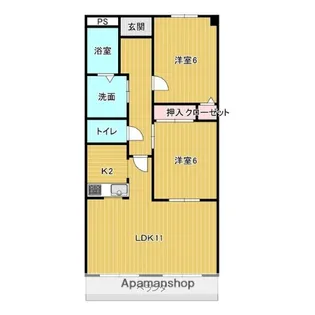 ラメゾン桜【2階】の間取り