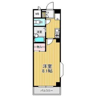 CAPITAL F【2階】の間取り