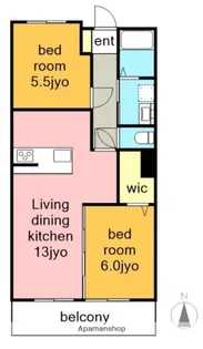 近藤ハイツ【1階】の間取り