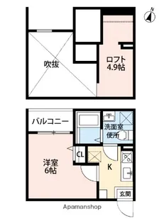 エクステンションY【1階】の間取り