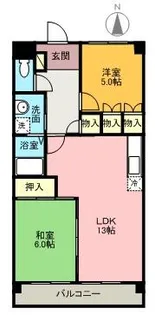 コットンハウス平針【2階】の間取り