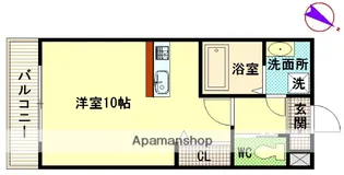 EXCEL COURT 櫻【3階】の間取り
