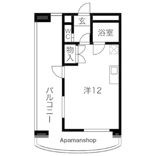 シャトレー平針【5階】の間取り