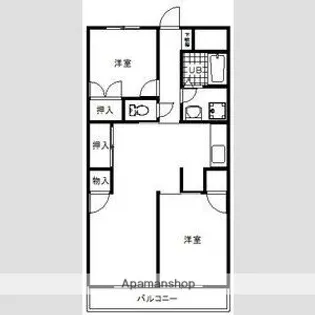 サンテラスタカギ【2階】の間取り