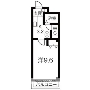 THE SQUARE【3階】の間取り