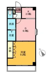 ボンヌ・コリーヌ【1階】の間取り