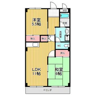 スティルネス洋【3階】の間取り