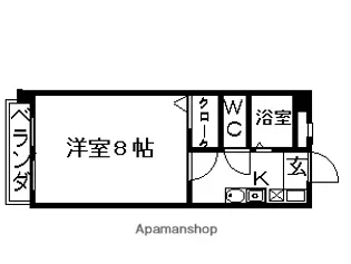 愛知県名古屋市天白区元八事3丁目【マンション】の間取り