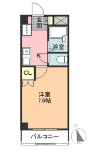 愛知県名古屋市天白区平針2丁目【マンション】の間取り