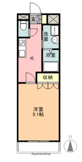 LA VIGNE【1階】の間取り