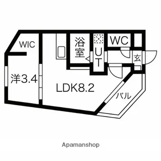 MOVE野並【2階】の間取り
