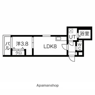 MOVE野並【3階】の間取り