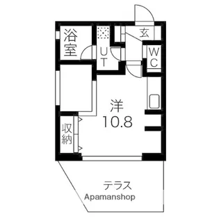 Mina八事石坂【1階】の間取り