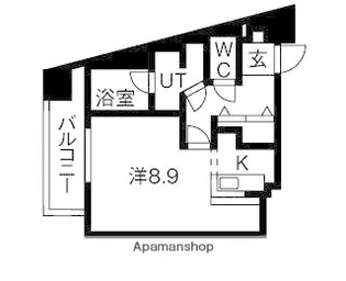 メゾン浅井【3階】の間取り