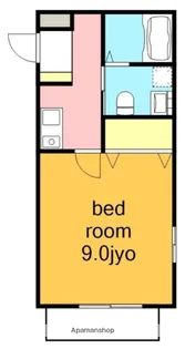 リブレア名城大学前【2階】の間取り