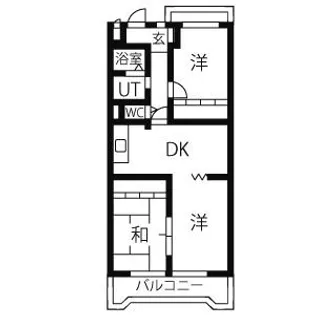 ピュア五反田【2階】の間取り
