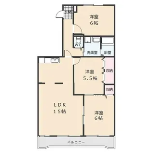 ピュア五反田【2階】の間取り