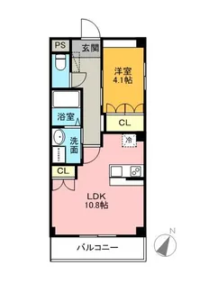 イグレット・シャトー【3階】の間取り