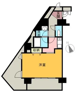 アブレスト原【9階】の間取り