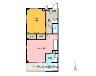 愛知県名古屋市天白区原3丁目【マンション】の間取り