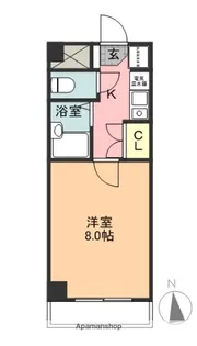 ラメゾンメルヴェイユ【1階】の間取り