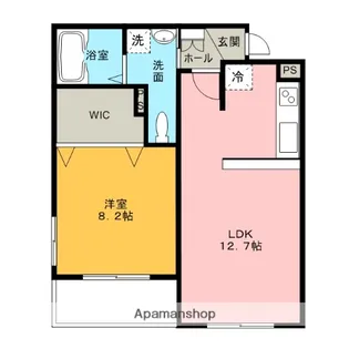 bianco luce【3階】の間取り